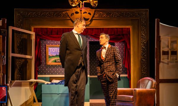 Jeeves and Wooster in Perfect Nonsense Production shot