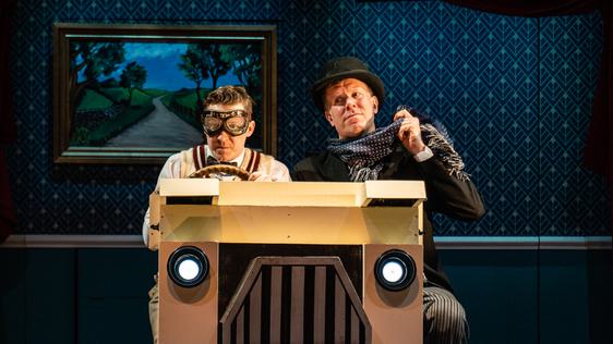 Jeeves and Wooster in Perfect Nonsense Production shot