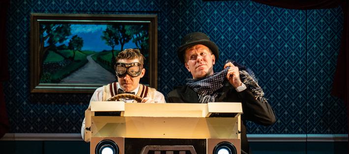 Jeeves and Wooster in Perfect Nonsense Production shot