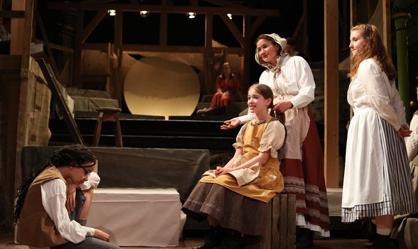 Lark Rise Production shot