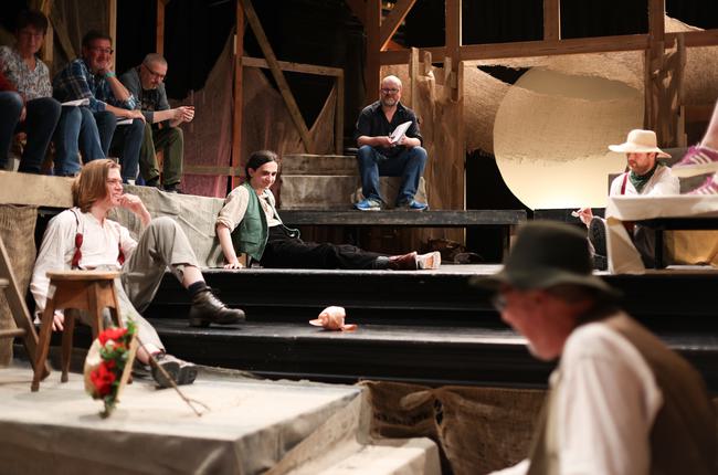 Lark Rise Production Shot