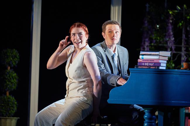 Murder for Two Production Shot