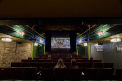 Cinema screen view from the stalls