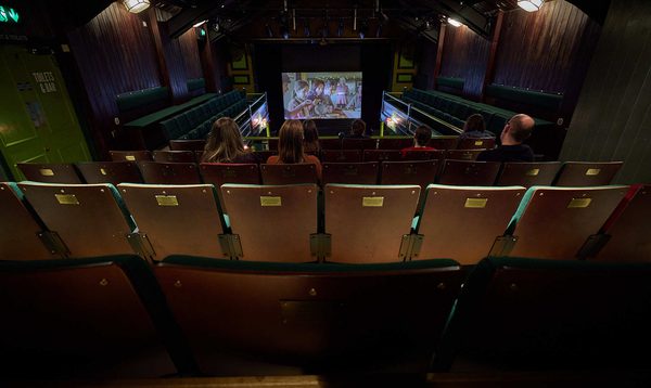 Cinema screen view from the Balcony