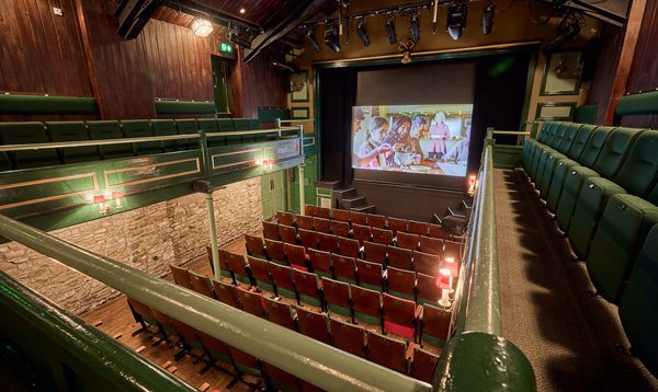 Cinema screen view from the Balcony