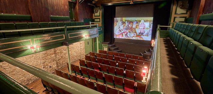 Cinema screen view from the Balcony