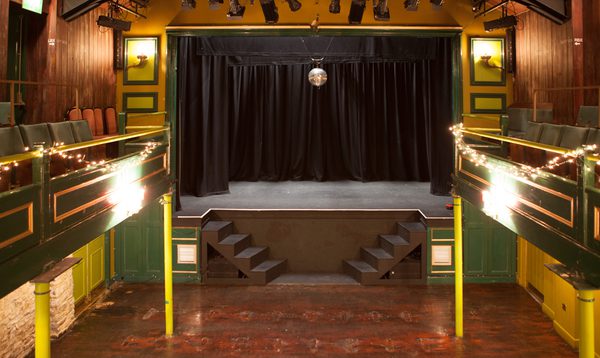 View of the auditorium without seats