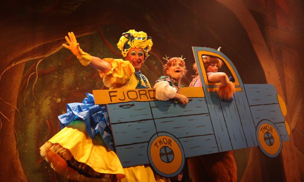 Dame in Fjord Car
